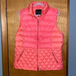 Talbots Pink Down Puffer Vest size XL